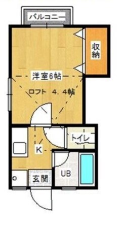 クリーンエフ2の物件間取画像